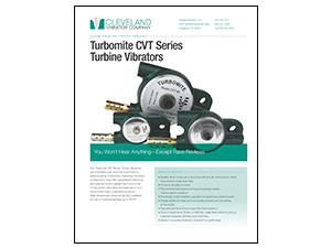 Turbomite CVT Turbine Vibrator Data Sheet
